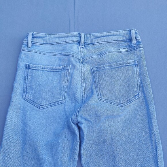 Vintage Marciano Stiletto No 97 jeans women's size 25 hard washed denim blue - Picture 4 of 16